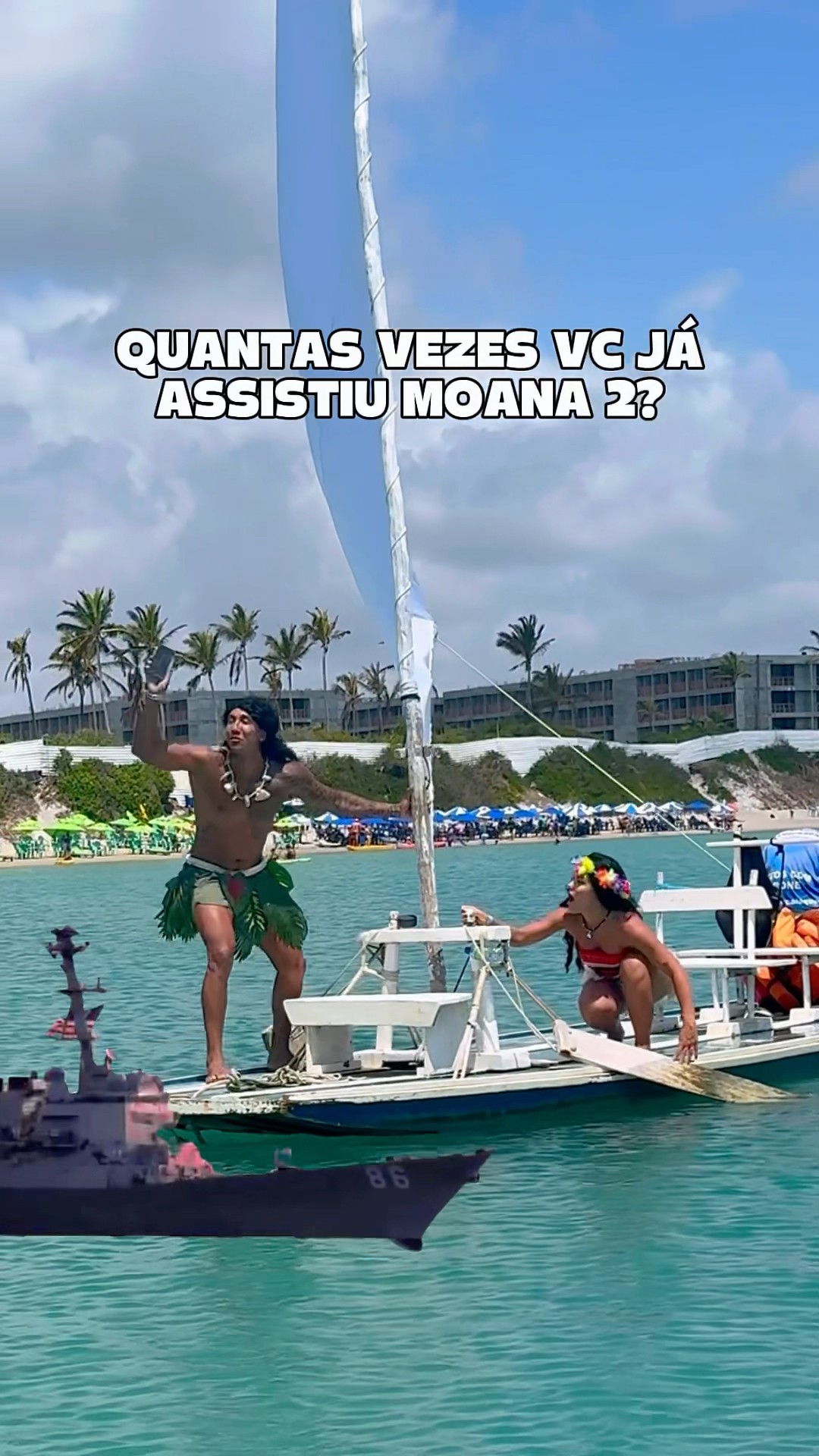 A gente assistiu uma e você?@mayca.brasil #dublagem #funnymemes #funny #moana #maui #apollosant